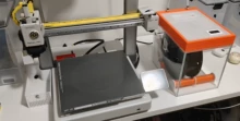 The Tuozhu A1 3D printer is well maintained for its own use, - Actual photo