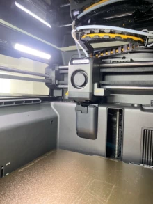 The Bambu Lab X2D 3D printer is almost new in color, clean i - Actual photo