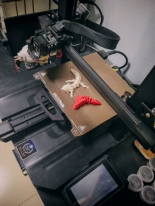 Chuangxiang 3D Ender-3S1 Pro 3D printer, with touch screen,  - Photo taken in person
