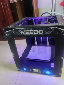 The Wibos WEEDO E523 3D printer will not test the functions  - Photo taken in person