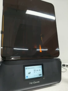 3D printer with curing machine - Photo of the actual product