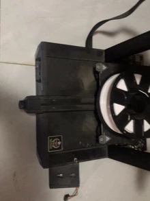 A Creative 3D printer came out, but I didn't know how to use - Real-life photo