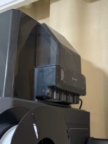 The Aiyue Cool CC2 multi-color 3D printer case is complete.  - Real-life photo