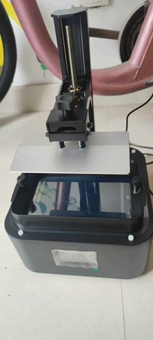 Longitudinal Dimension Cube Anycubic Mono2 4K light-curing 3 - Photo taken in person