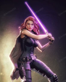 Star Wars Mara Jade 3D printed model STL file

 Star Wars Ma - Photo taken in person