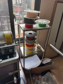 Vertical Dimension Cube kx3D Printer   Multicolored box    A - Photo taken in person