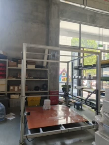 Self-used large-scale gantry 3D printer with a forming size  - Photo taken in person