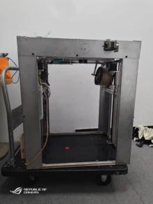 DIY 3D printer pure hand-rubbed industrial style commercial  - Photo taken in person