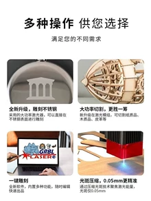 laser engraver with air assist - Photo of the actual product