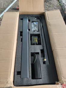 The new ACMER P2 laser engraving machine, original packaging - Photo taken in person