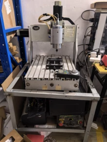 Jingyan 4030 Desktop CNC Engraving Machine Jingyan 4030 Desk - Photo taken in person