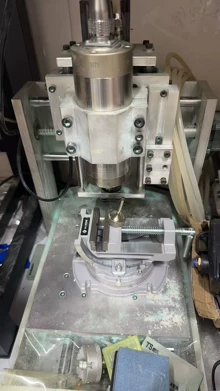 Engraving machine, personal idle, normal function, acceptabl - Actual photo