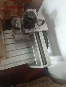 3050 three-axis desktop CNC, three-phase air-cooled spindle  - Actual photo