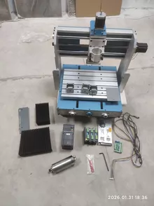 CNC engraver for soft metal - Photo of the actual product