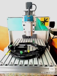 Desktop engraving machine, customized by small CNC cnc, made - Actual photo
