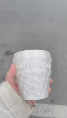 Gcode direct 3D printing - Photo of the actual product