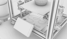 clay 3D printer - video of the actual product