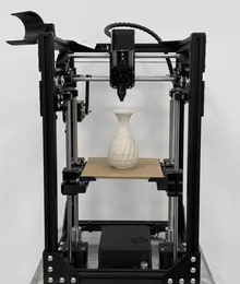 Porcelain 3D printer, multi-material, supports pottery clay, - Actual photo