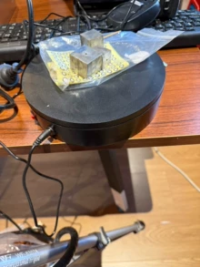 3D scanner with disk - Photo of the actual product