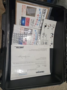 Ametek scanner with accessories - Photo of the actual product