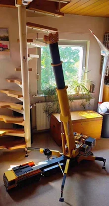 multi-axle steering crane - Photo of the actual product