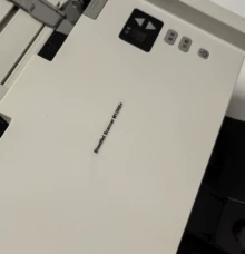 40ppm scanner - Photo of the actual product
